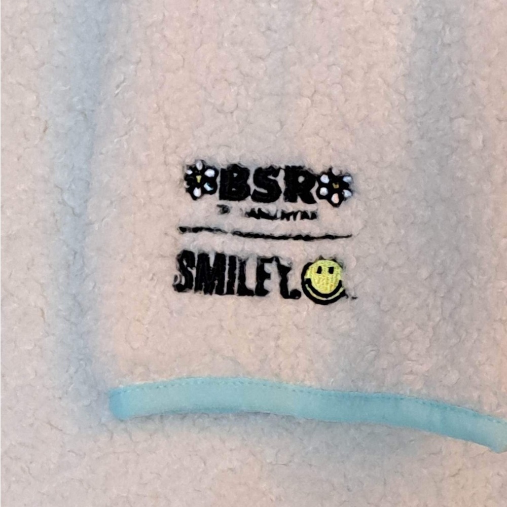 Samii Ryan x Smiley Sherpa Natural Zip Jacket - Picture 6 of 12